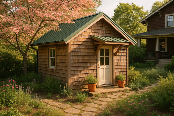 rental in Asheville — Kenilworth Caledonia — Studio garden cottage