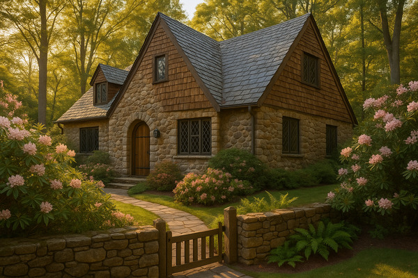 3BR rental in Biltmore Forest — Biltmore Forest Stuyvesant — 3BR stone cottage