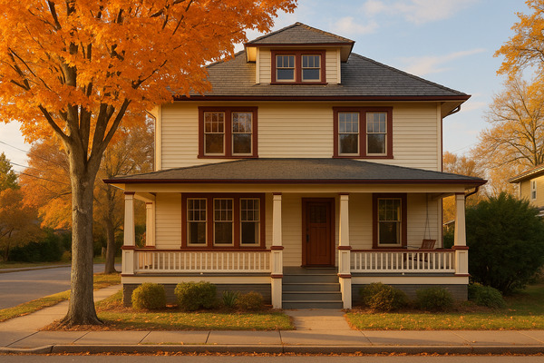 3BR rental in Asheville — West Asheville Haywood — 3BR foursquare