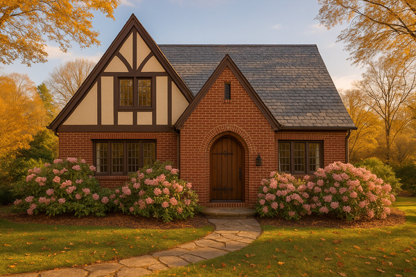 3BR rental in Asheville — Grove Park Charlotte — 3BR brick tudor